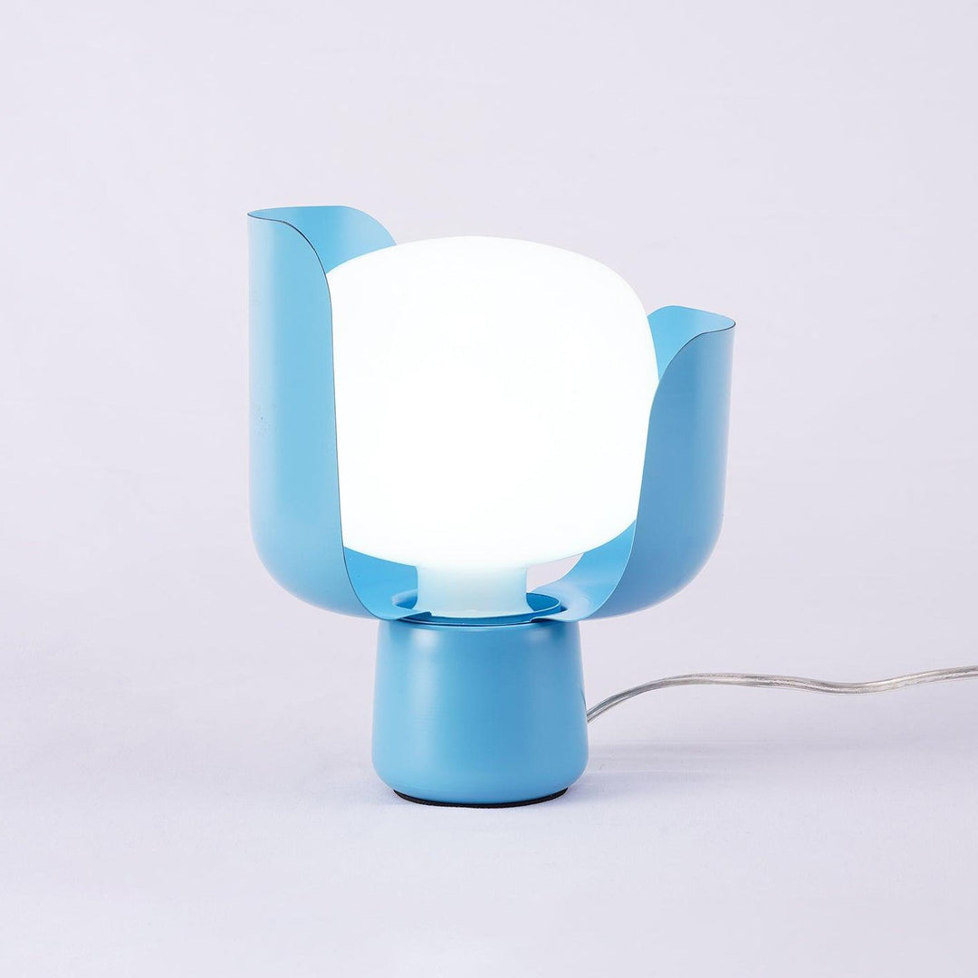 Petalformad Glasbordslampa