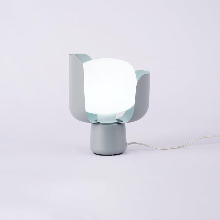 Petalformad Glasbordslampa