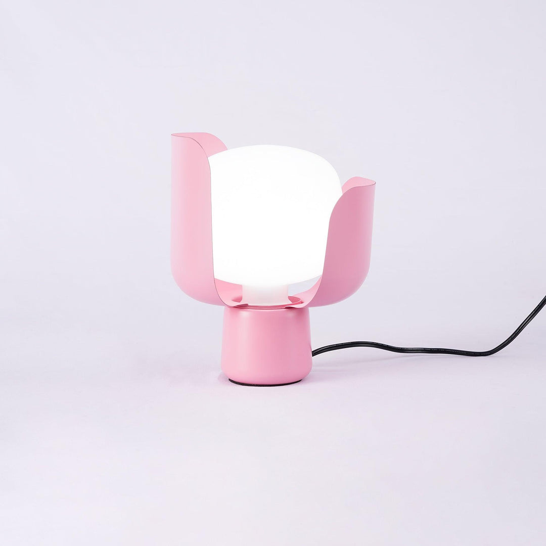 Petalformad Glasbordslampa