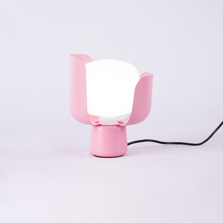 Petalformad Glasbordslampa
