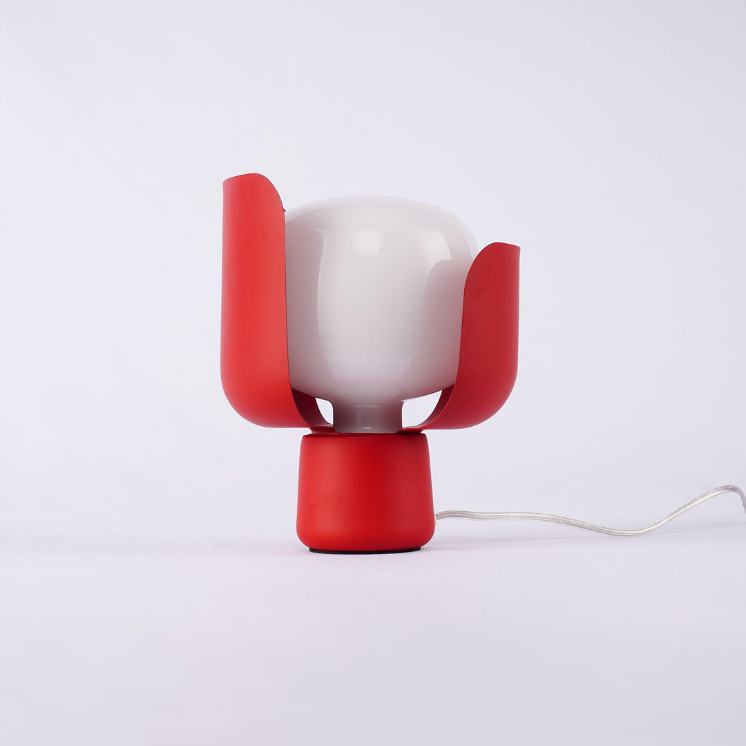 Petalformad Glasbordslampa