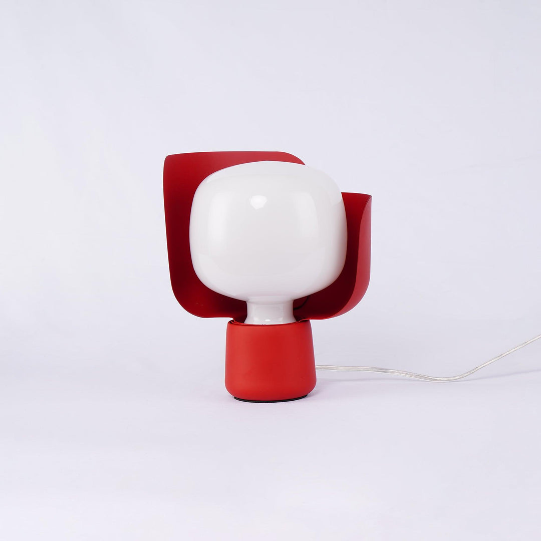 Petalformad Glasbordslampa