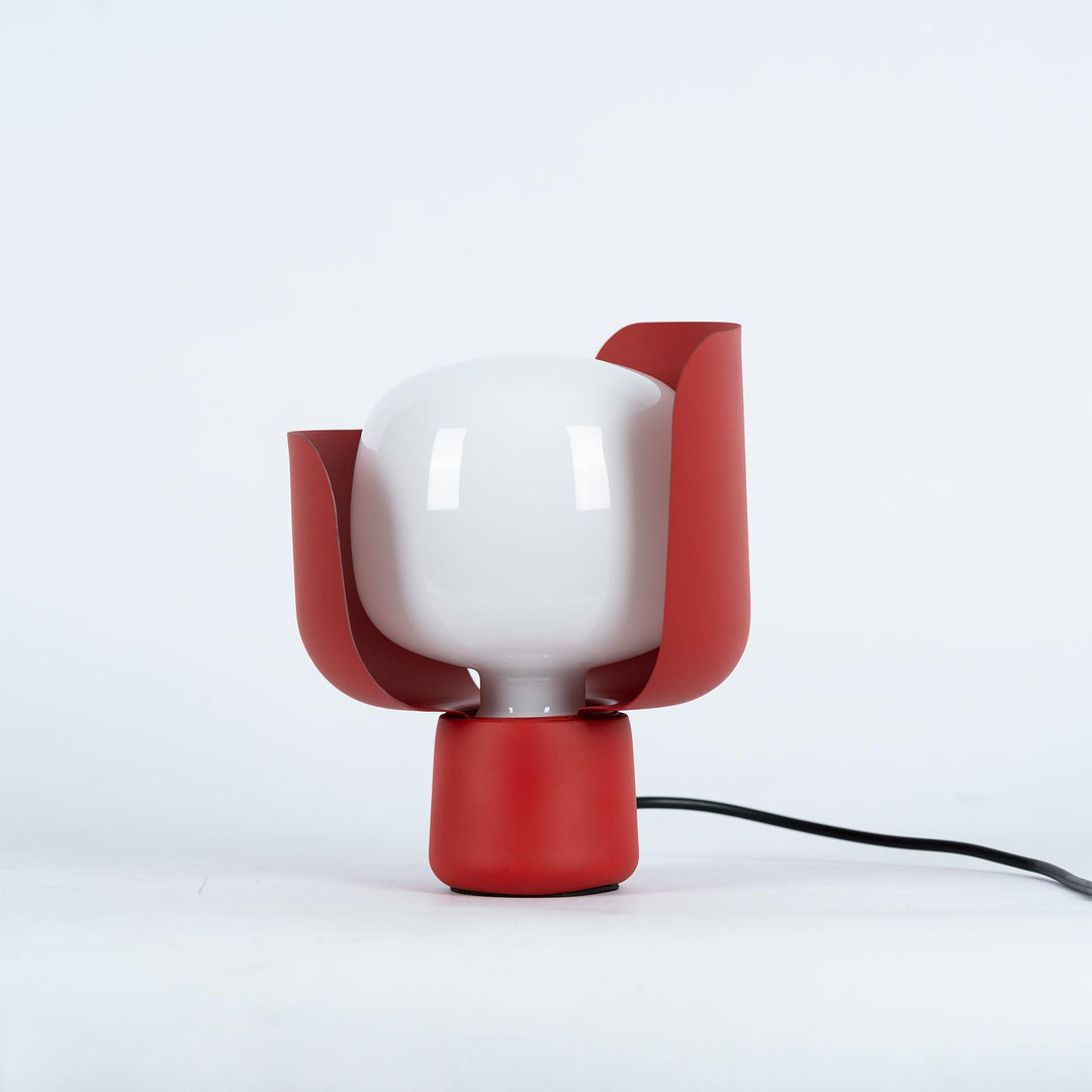 Petalformad Glasbordslampa