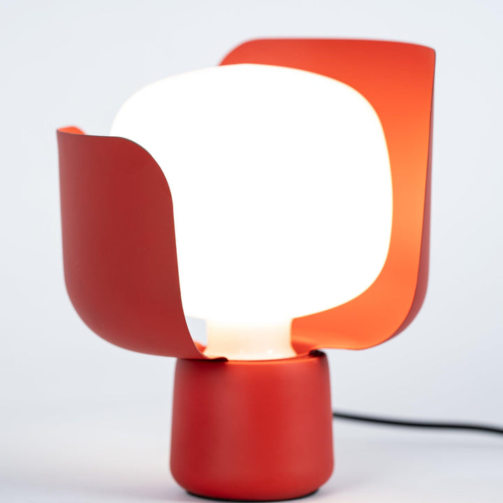 Petalformad Glasbordslampa