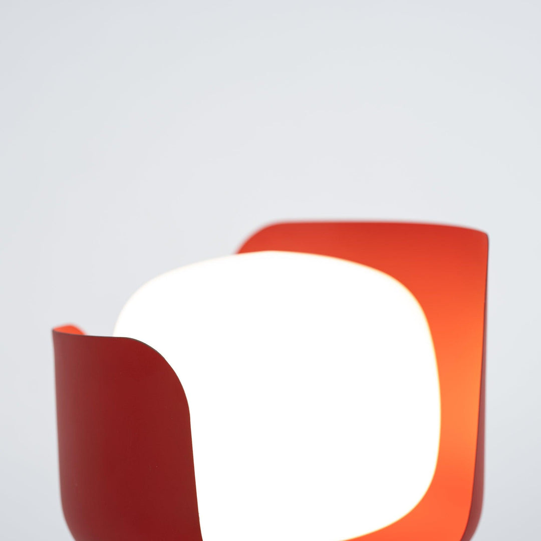 Petalformad Glasbordslampa