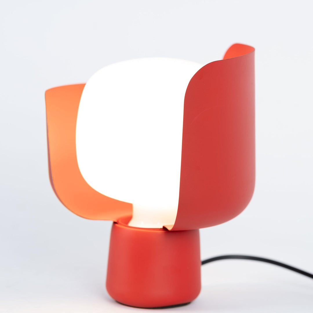 Petalformad Glasbordslampa