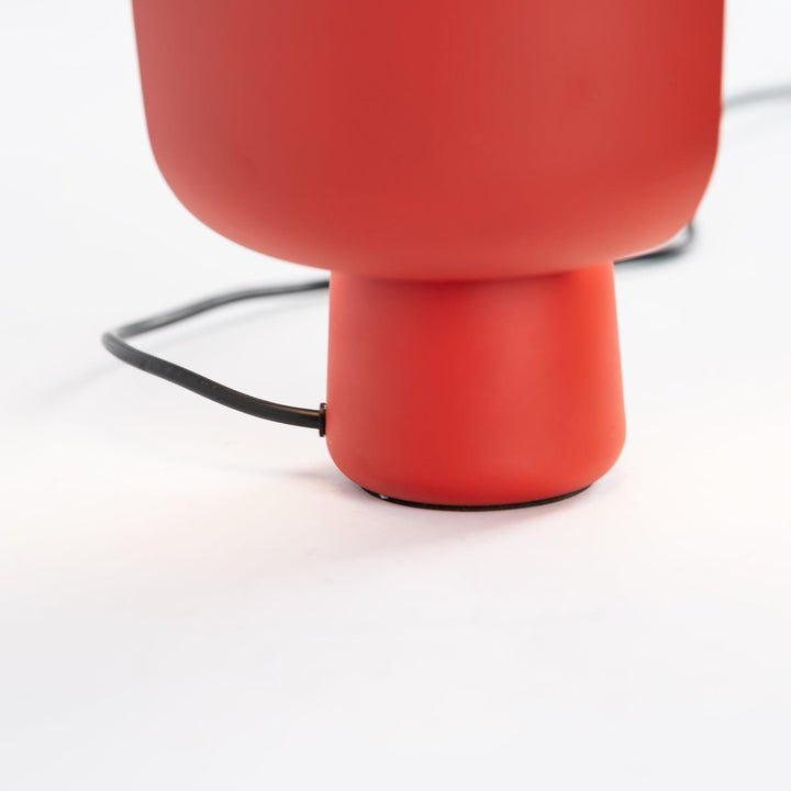 Petalformad Glasbordslampa
