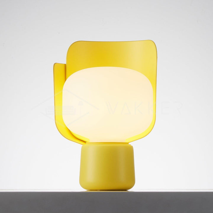 Petalformad Glasbordslampa