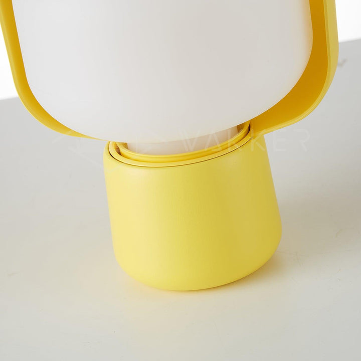 Petalformad Glasbordslampa