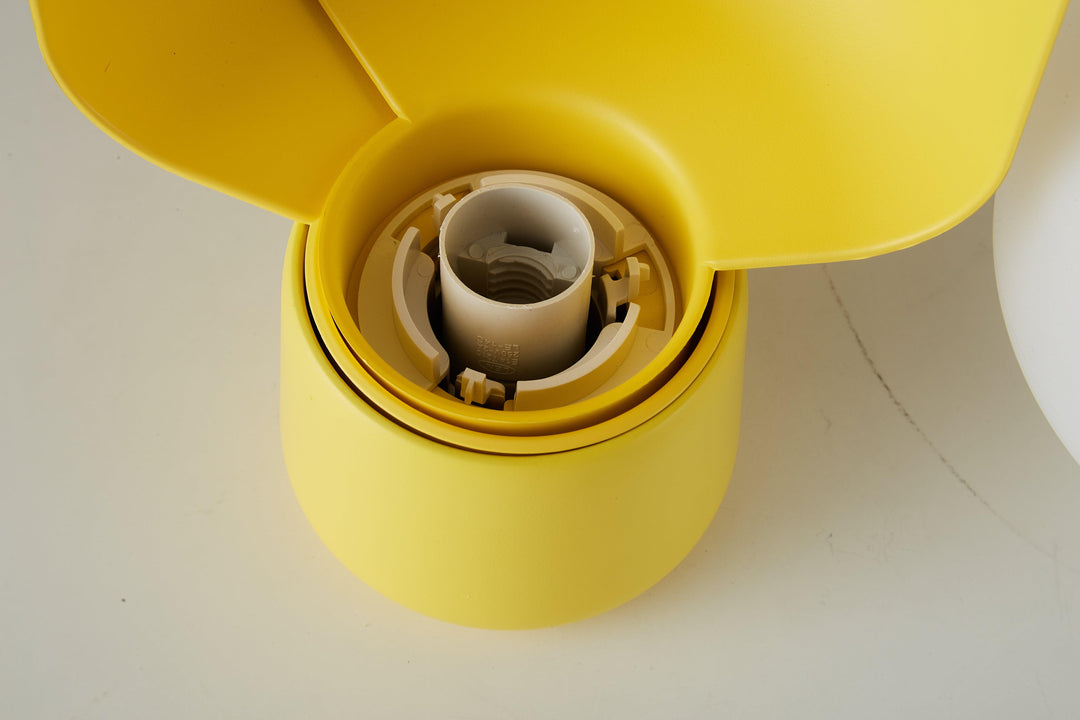 Petalformad Glasbordslampa