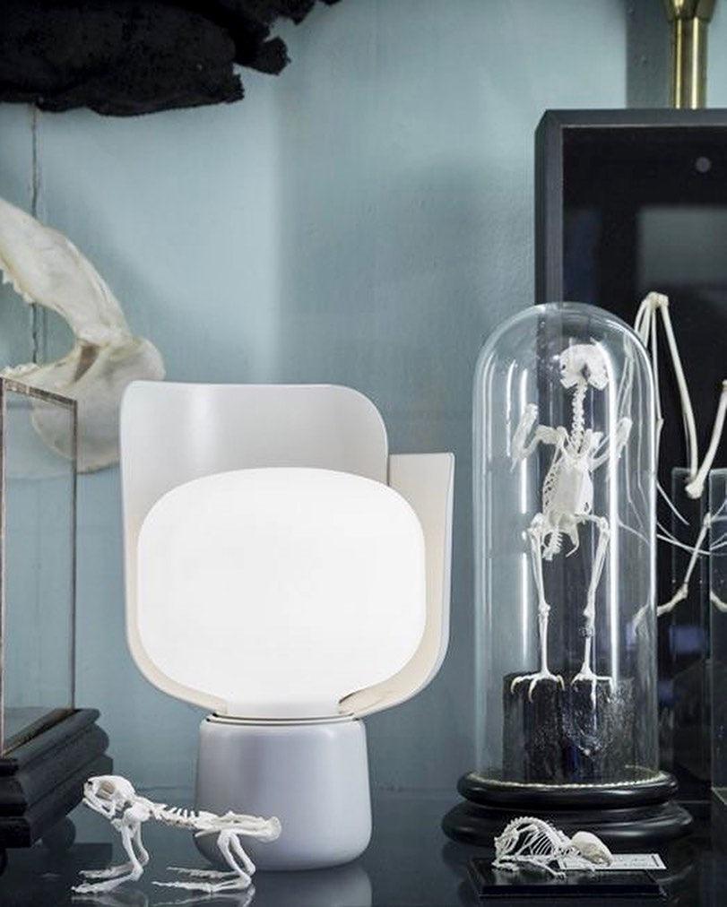 Petalformad Glasbordslampa