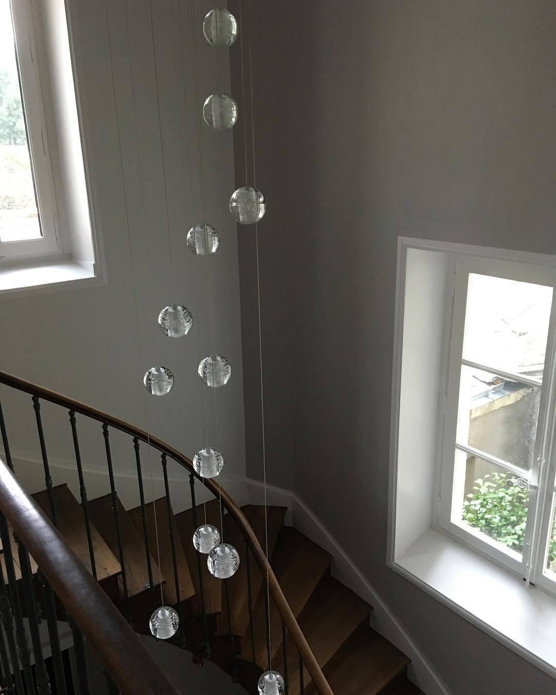 Kristallbubblor Pendellampa