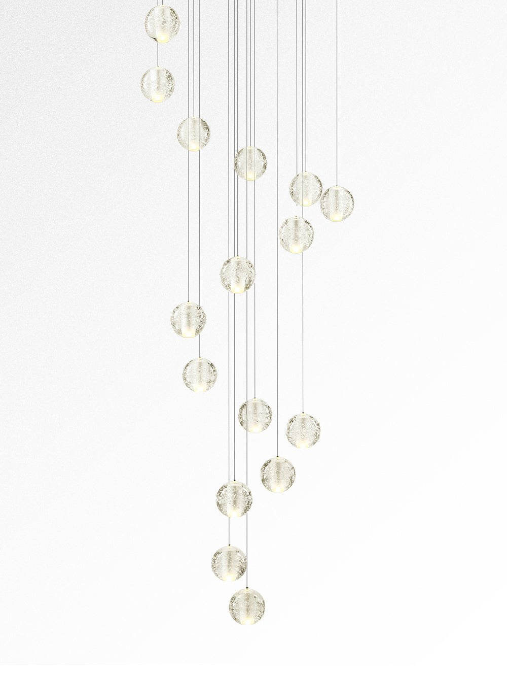 Kristallbubblor Pendellampa
