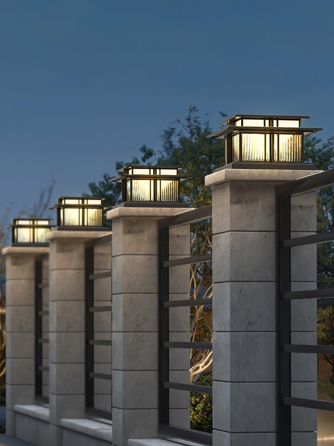 Boilyn Pelarlampa Utomhus