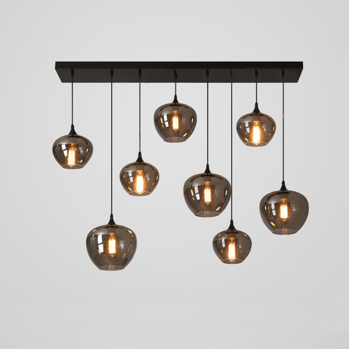 Flaskglas Pendellampa