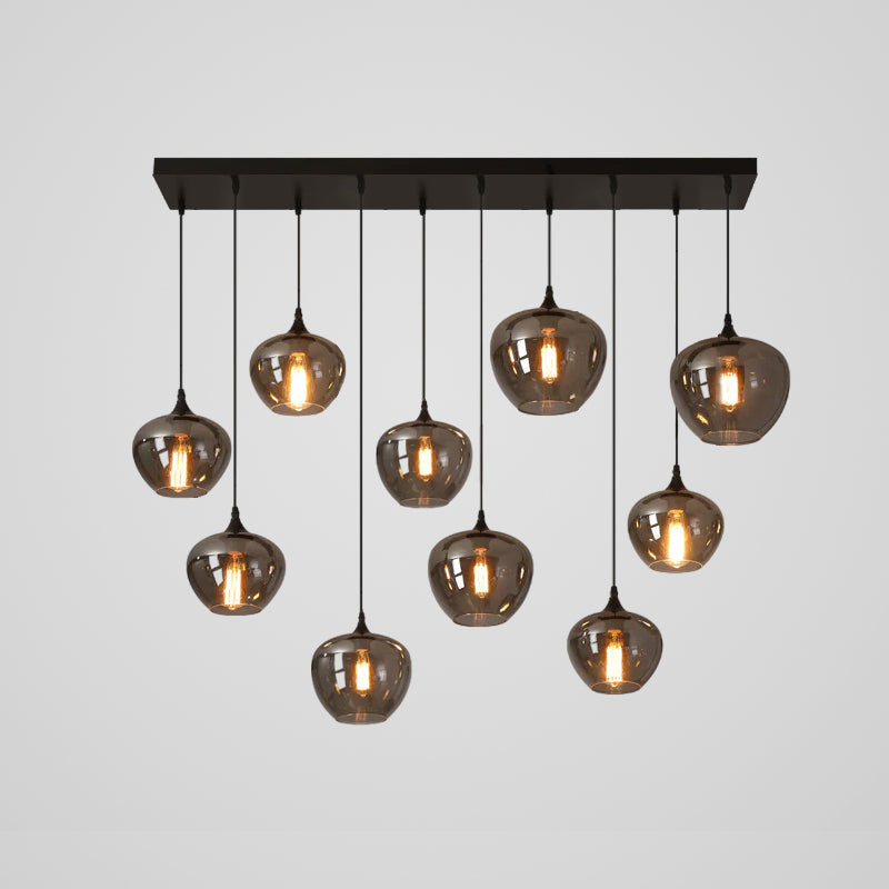 Flaskglas Pendellampa