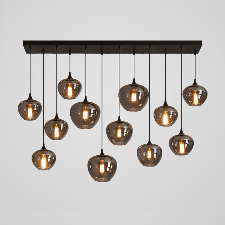 Flaskglas Pendellampa