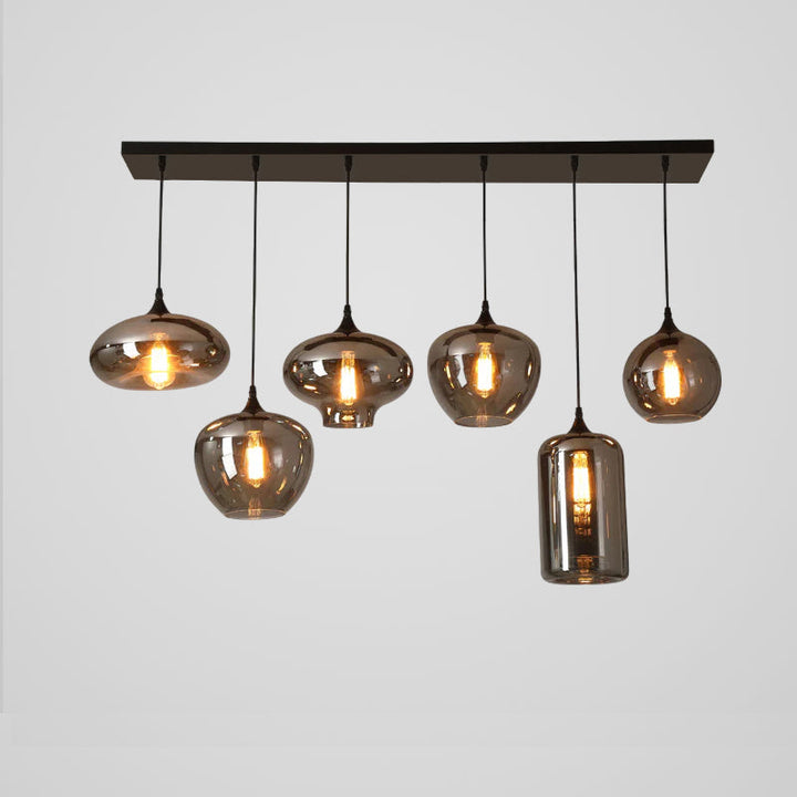 Flaskglas Pendellampa