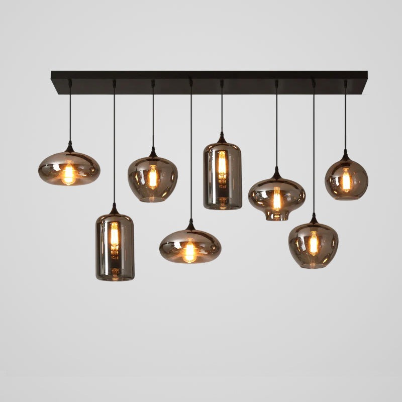 Flaskglas Pendellampa