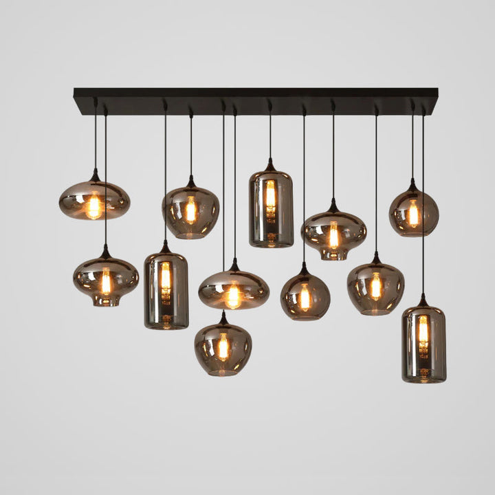 Flaskglas Pendellampa