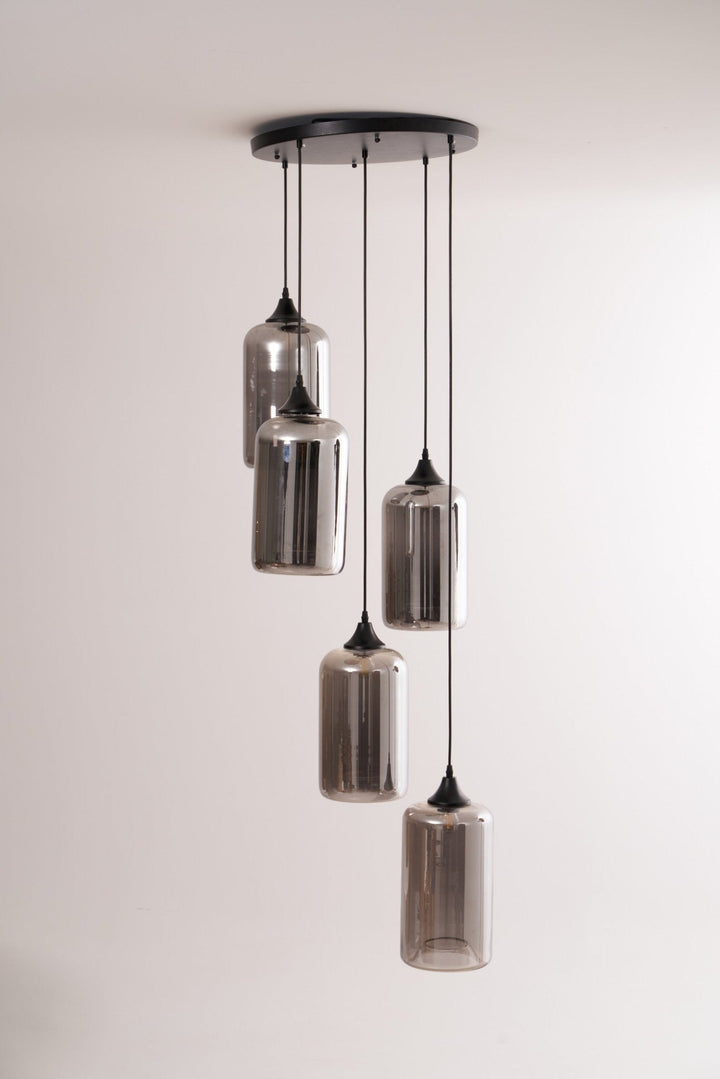 Flaskglas Pendellampa