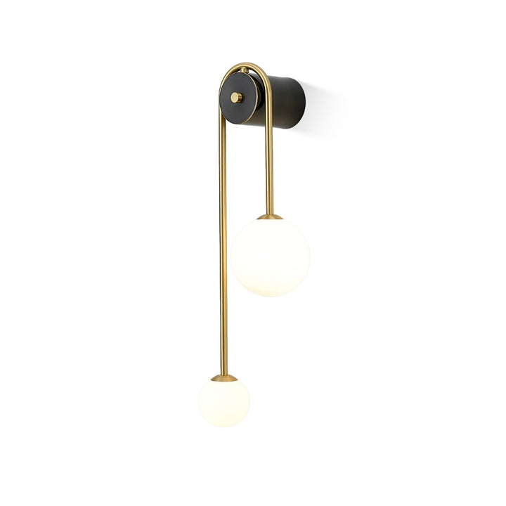 Messingsbåge Vägglampa