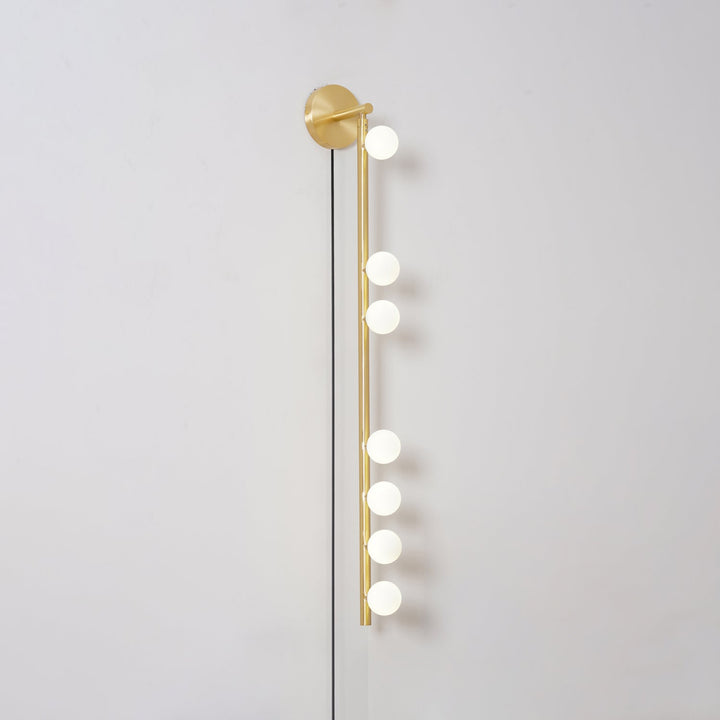 Messing Glasrör Vägglampa