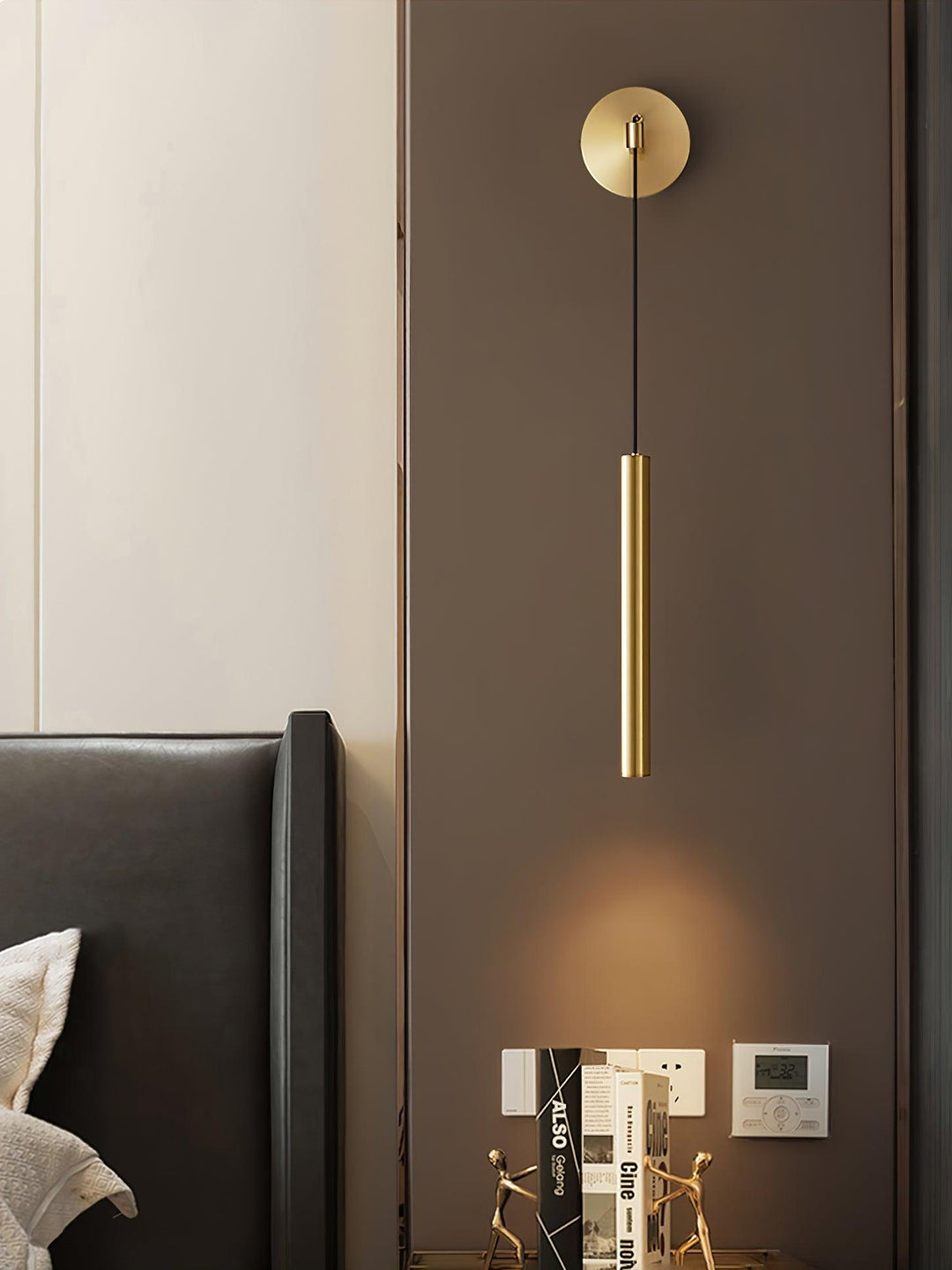 Brass Line Vägglampa