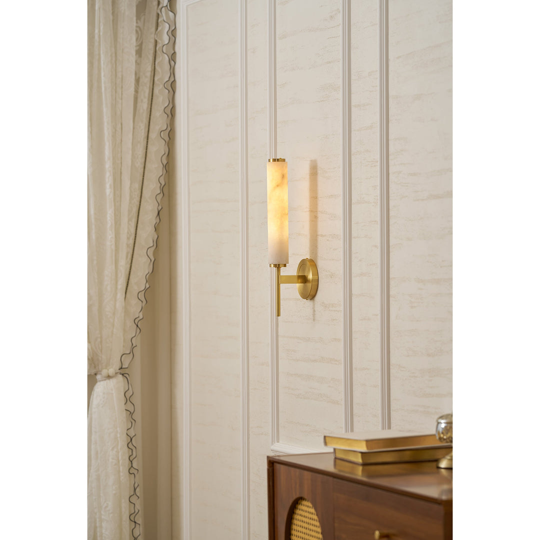 Brindisi Alabaster Vägglampa