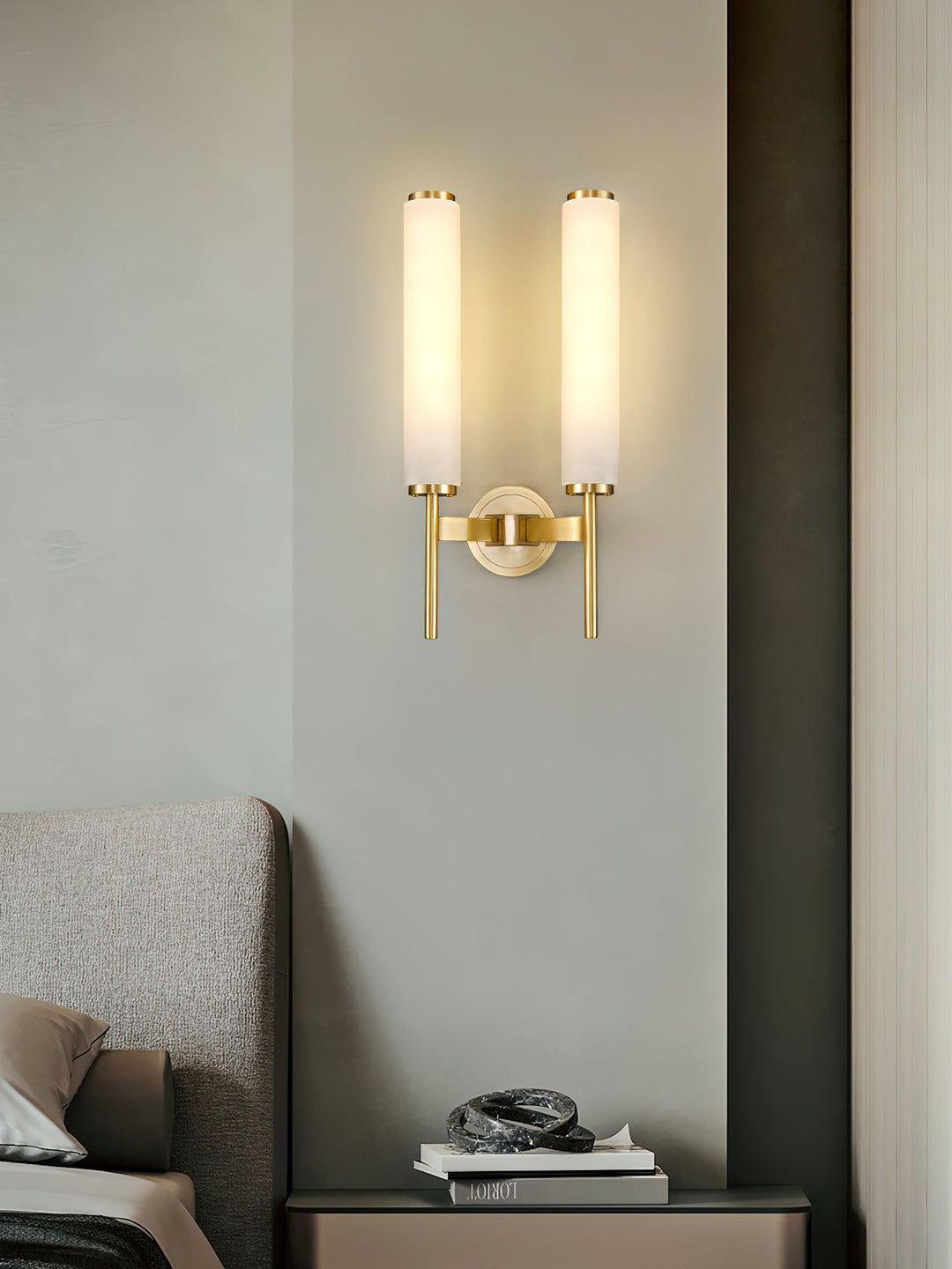 Brindisi Alabaster Vägglampa