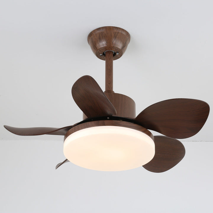 Terra Valnöt Takfläkt Lampa