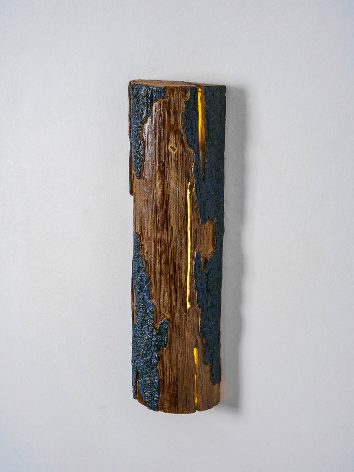 Trasig Bark Vägglampa