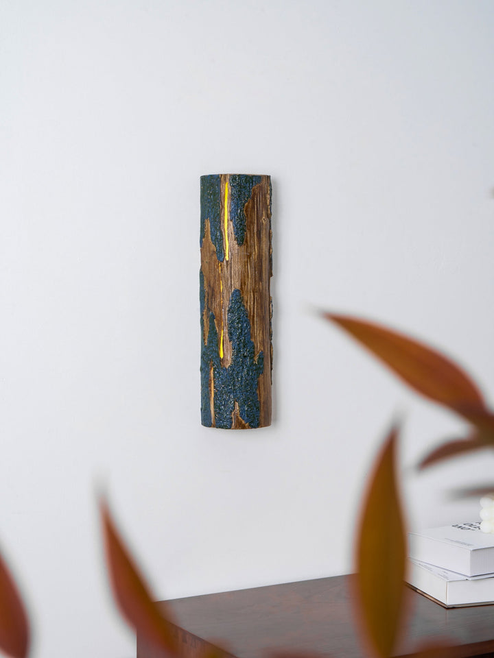 Trasig Bark Vägglampa