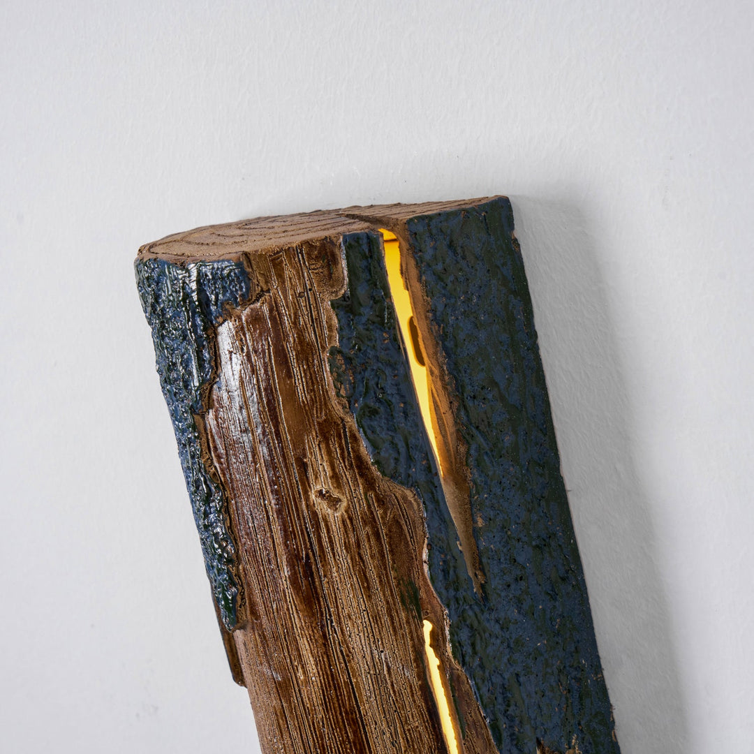Trasig Bark Vägglampa