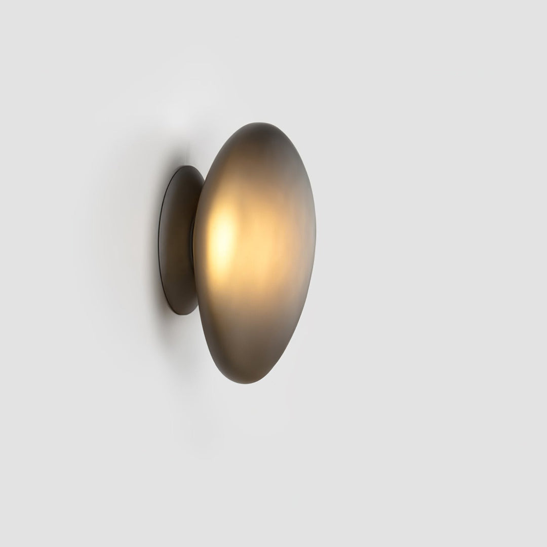 Bubbelformad Glas Vägglampa