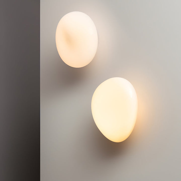 Bubbelformad Glas Vägglampa