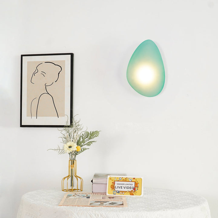 Bubbelformad Glas Vägglampa