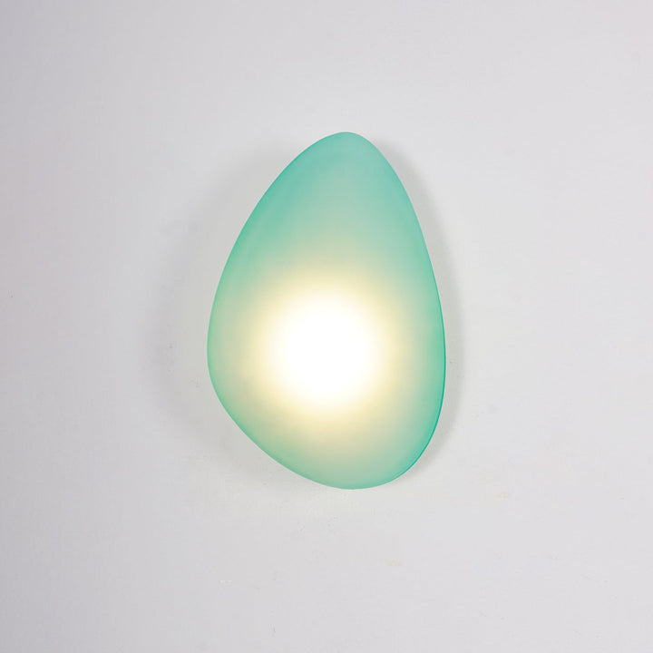 Bubbelformad Glas Vägglampa