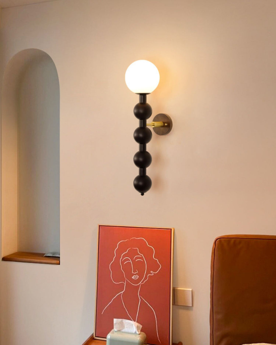Bubbly Vägglampa
