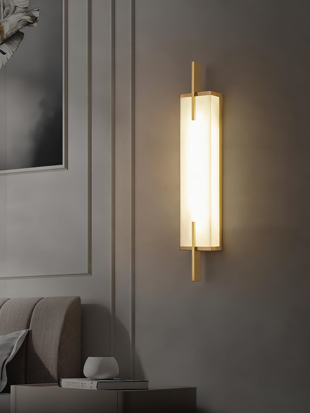 Calliope Alabaster Vägglampa