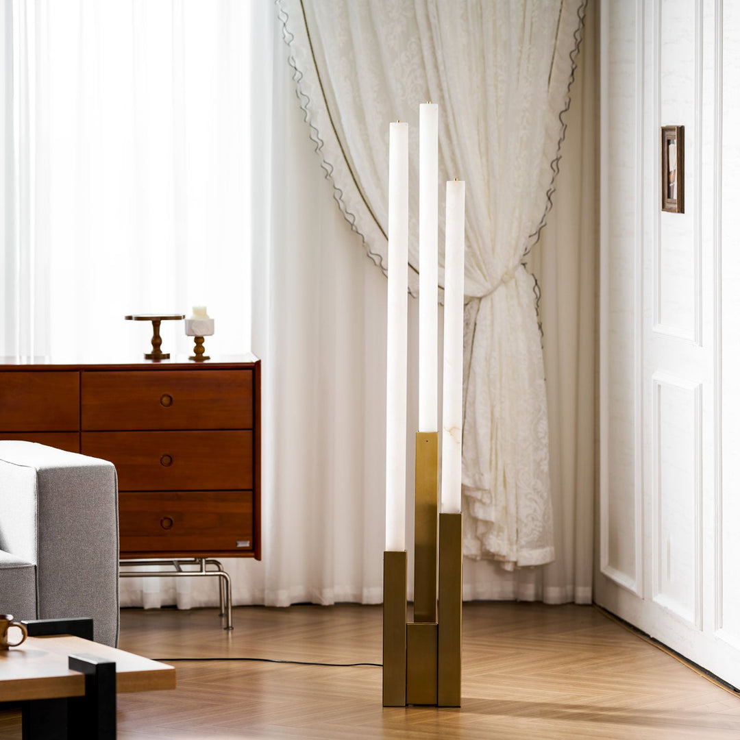 Callisto Alabaster Golvlampa