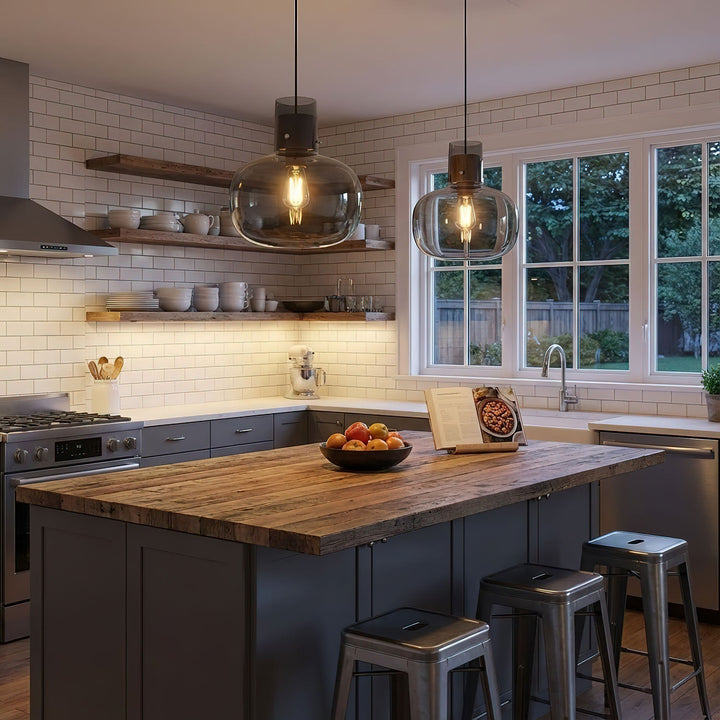 Cambre Glas Pendellampa