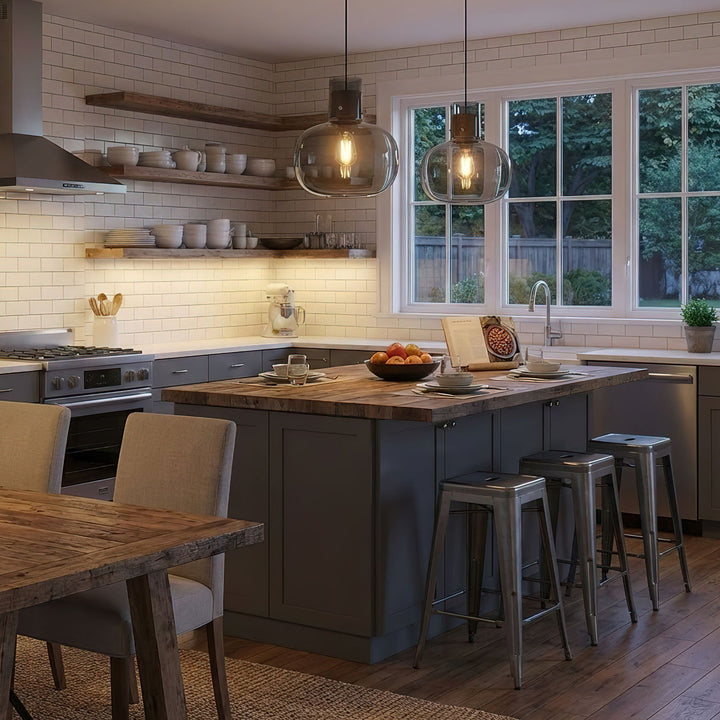 Cambre Glas Pendellampa