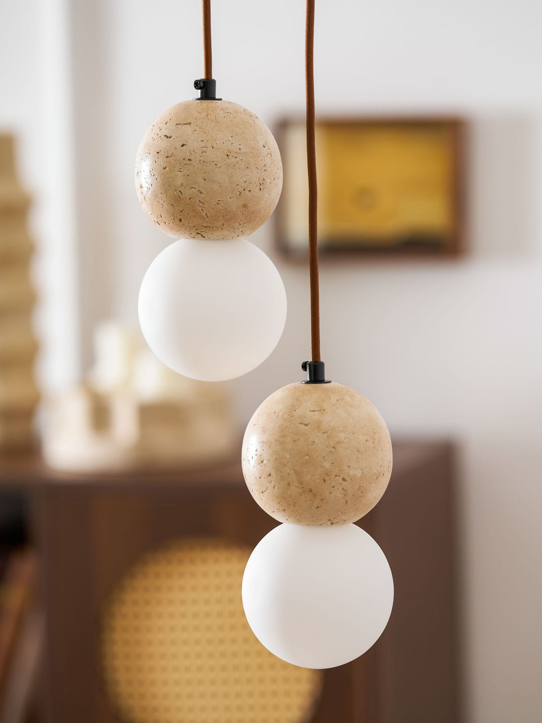 Camille Travertine Hänglampa