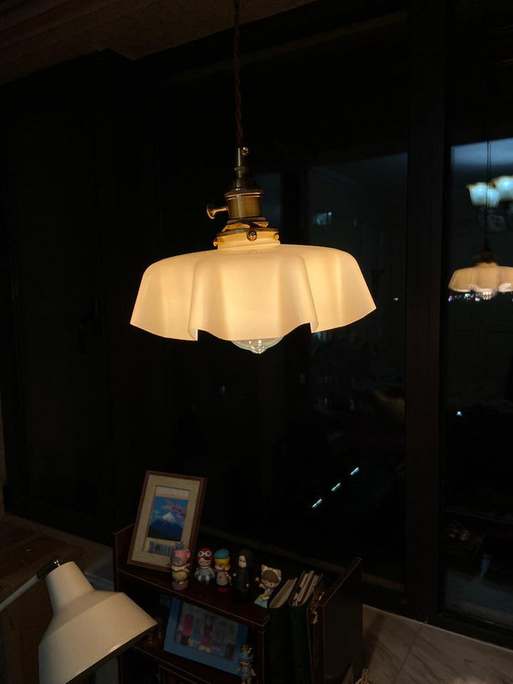 Fransk Blomma Pendellampa