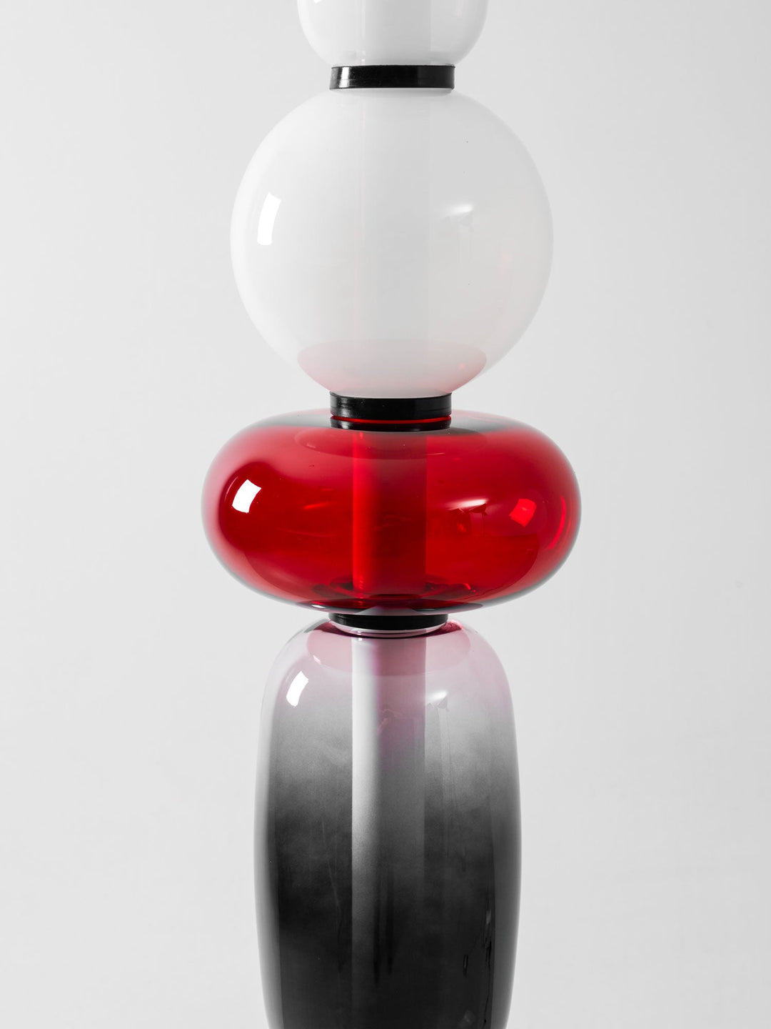 Kanderad Glas Golvlampa