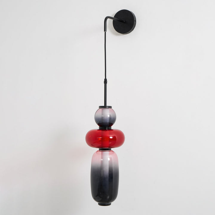Kanderad Glas Vägglampa