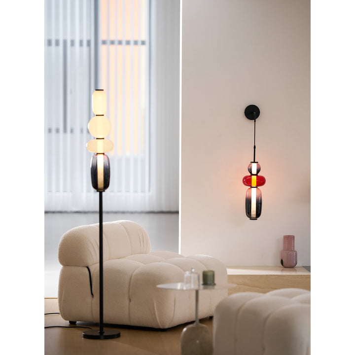 Kanderad Glas Vägglampa