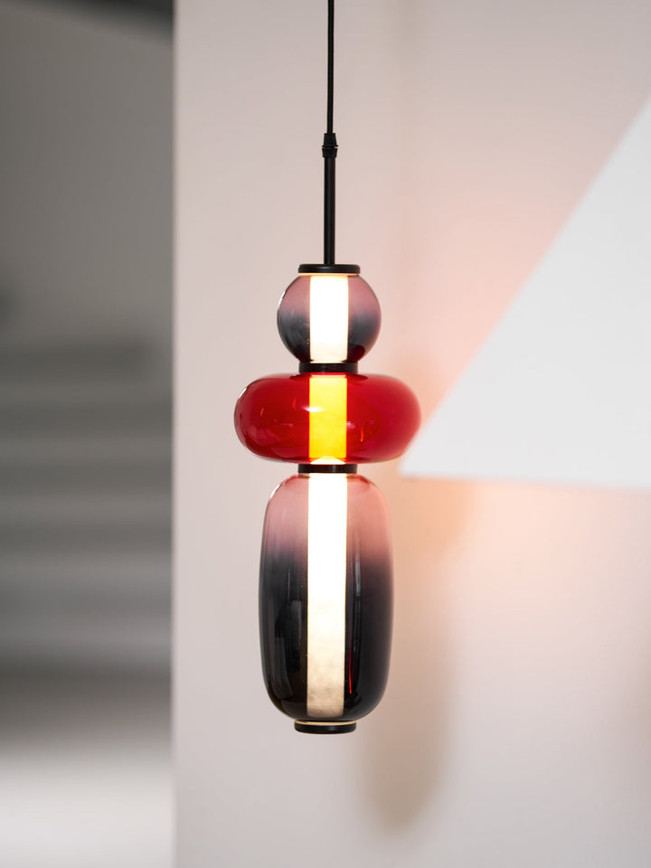Kanderad Glas Vägglampa