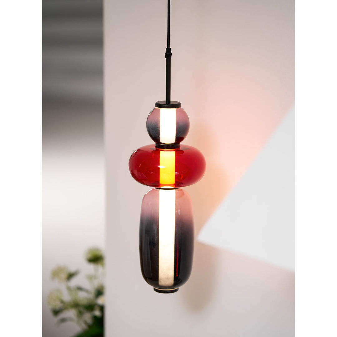 Kanderad Glas Vägglampa